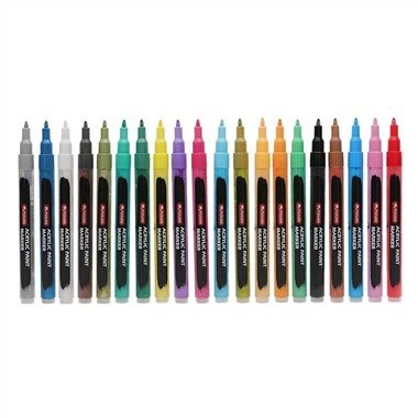 0. Маркери за акрилну боју са екстра финим врхом